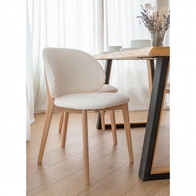 Kėdė, natūralaus buko, 79x51x46 cm 1