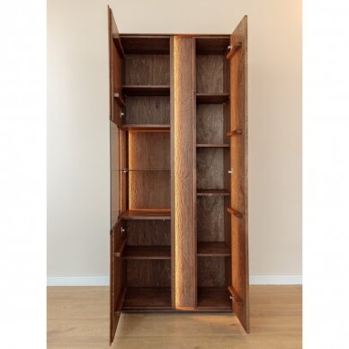 Indauja, natūralaus ąžuolo, 205x84,5x37 cm 3