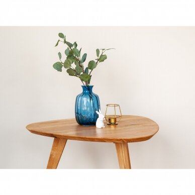 Kavos staliukas, natūralaus ąžuolo, 50x68x67 cm 1