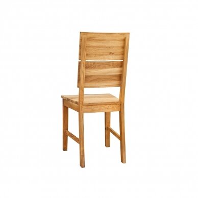 Kėdė, natūralaus ąžuolo, 95x42x42 cm 2
