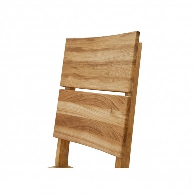 Kėdė, natūralaus ąžuolo, 95x42x42 cm 3