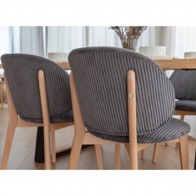 Kėdė, natūralaus buko, 79x51x46 cm 2